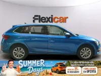 Usado Skoda Scala Ambition 95 CV (69 kW) 2021 Azul Utilitario
