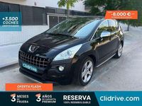 Usado Peugeot 3008 Allure 150 CV (110 kW) 2013 Negro Familiar