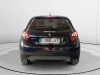 Usado Peugeot 208 Style 82 CV (60 kW) 2017 Azul Utilitario