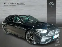 Usado Mercedes C220 200 CV (147 kW) 2025 Negro Familiar