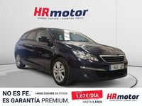 Usado Peugeot 308 Style 132 CV (97 kW) 2017 Azul Familiar
