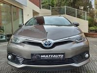 Usado Toyota Auris Hybrid 136 CV (100 kW) 2017 Marrón Familiar