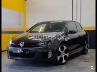 Usado VW Golf VI GTI 210 CV (154 kW) 2010 Negro Utilitario