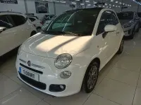 Usado Fiat 500C Lounge 69 CV (50 kW) 2015 Blanco Descapotable