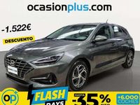 Usado Hyundai i30 N Line 120 CV (88 kW) 2022 Gris Utilitario