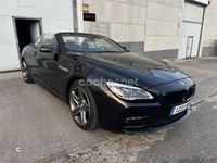 Usado BMW 640 Cabriolet 313 CV (230 kW) 2017 Negro Descapotable