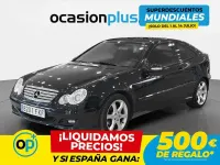 Usado Mercedes C220 Sport Edition 150 CV (110 kW) 2007 Azul Coupe