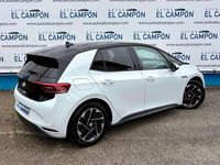 Usado VW ID.3 Pro 150 kW (204 CV) 2020 Blanco Utilitario