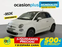 Usado Fiat 500 Lounge 69 CV (50 kW) 2018 Blanco Utilitario