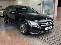 Usado Mercedes C220 170 CV (125 kW) 2015 Negro Familiar