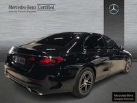 Usado Mercedes E220 AMG line Plus 197 CV (144 kW) 2024 Negro Familiar