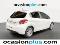 Usado Peugeot 208 Style 82 CV (60 kW) 2017 Blanco Utilitario