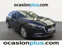 Brugt Mazda 3 Luxury 120 HK (88 kW) 2017 Sort Sedan