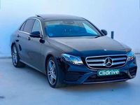 Usado Mercedes E350 258 CV (189 kW) 2017 Negro Berlina