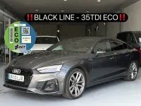 Usado Audi A5 Sportback S-Line 163 CV (119 kW) 2020 Gris / plata Utilitario