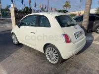 Usado Fiat 500 Lounge 69 CV (50 kW) 2009 Blanco Descapotable