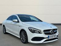 Usado Mercedes CLA200 AMG line 156 CV (114 kW) 2018 Blanco Berlina