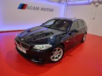 Usado BMW 520 M Sport 184 CV (135 kW) 2014 Azul Familiar
