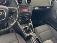 Usado Audi A3 Ambition 105 CV (77 kW) 2010 Negro Utilitario