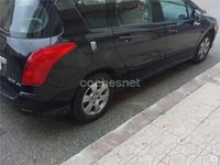 Usado Peugeot 308 110 CV (80 kW) 2010 Negro Berlina
