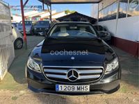 Usado Mercedes E200 150 CV (110 kW) 2017 Negro Berlina