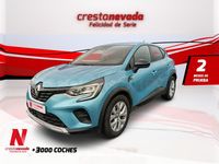Usado Renault Captur Intens 90 CV (66 kW) 2021 Azul SUV
