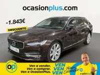 Usado Volvo V90 Inscription 310 CV (228 kW) 2018 Granate Familiar