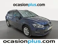 Usado VW Golf VII Business 110 CV (80 kW) 2016 Azul Familiar