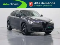 Usado Alfa Romeo Stelvio Ti 209 CV (153 kW) 2021 Gris SUV