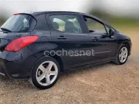 Usado Peugeot 308 Premium 136 CV (100 kW) 2007 Negro Utilitario
