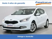 Usado Kia Ceed 100 CV (73 kW) 2015 Blanco Utilitario