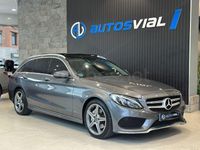 Usado Mercedes C220 170 CV (125 kW) 2021 Gris / plata Familiar