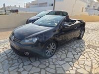 Usado VW Golf Cabriolet 105 CV (77 kW) 2013 Negro Descapotable