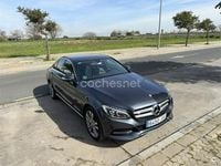 Usado Mercedes C220 Avantgarde 170 CV (125 kW) 2015 Gris / plata Berlina