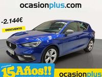 Usado Seat Leon FR 150 CV (110 kW) 2021 Azul Utilitario