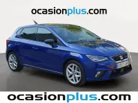 Usado Seat Ibiza FR 110 CV (80 kW) 2021 Azul Utilitario