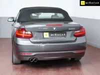 Usado BMW 220 184 CV (135 kW) 2017 Negro Descapotable