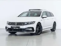 Usado VW Passat R-line 200 CV (147 kW) 2021 Blanco Familiar