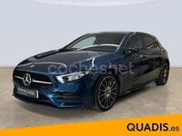 Usado Mercedes A180 AMG line 136 CV (100 kW) 2021 Azul Berlina