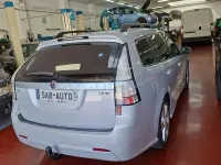 Usado Saab 9-3 Vector 150 CV (110 kW) 2008 Gris / plata Utilitario