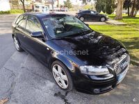 Usado Audi A3 Ambition 250 CV (183 kW) 2006 Negro Utilitario