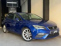 Begagnad Seat Leon FR 125 HK (91 kW) 2018 Blå Sedan