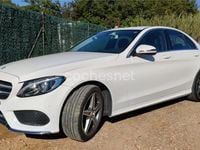Usado Mercedes C220 AMG 170 CV (125 kW) 2016 Blanco Familiar