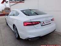Usado Audi A5 Sportback S-Line 190 CV (139 kW) 2021 Blanco Utilitario
