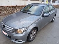 Usado Mercedes C220 Avantgarde 170 CV (125 kW) 2013 Gris / plata Berlina