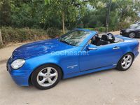 Usado Mercedes SLK200 163 CV (119 kW) 2000 Azul Descapotable
