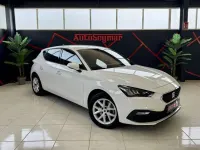 Usado Seat Leon ST Reference 116 CV (85 kW) 2021 Blanco Familiar