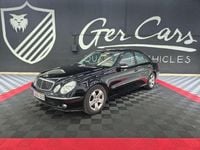 Usado Mercedes E200 Avantgarde 183 CV (134 kW) 2006 Negro Berlina