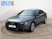 Usado Audi A5 Sportback S-Line 177 CV (130 kW) 2016 Gris / plata Utilitario