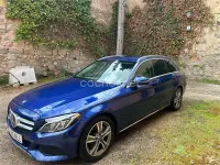 Usado Mercedes C220 Avantgarde 170 CV (125 kW) 2017 Azul Familiar